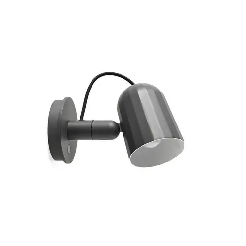 Hay Noc Wall Button Wandlamp - Grijs Nieuw