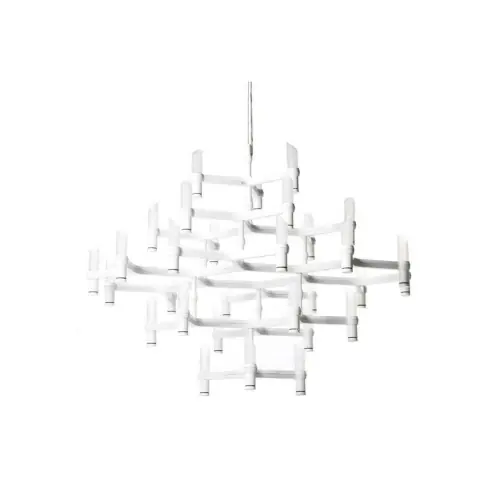 Veilige Betaling Nemo Crown Major Kroonluchter - Wit
