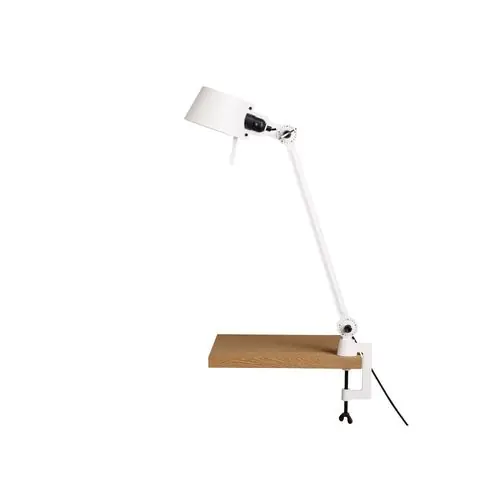 Tonone Bolt Desk 1 arm Bureaulamp met tafelklem - Wit Koop Online