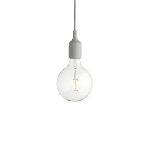 Muuto E27 Hanglamp LED - Lichtgrijs Laatste Kans