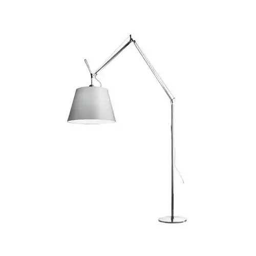 Artemide Tolomeo Mega Terra LED Vloerlamp 42 cm - Grijs satijn Op = Op