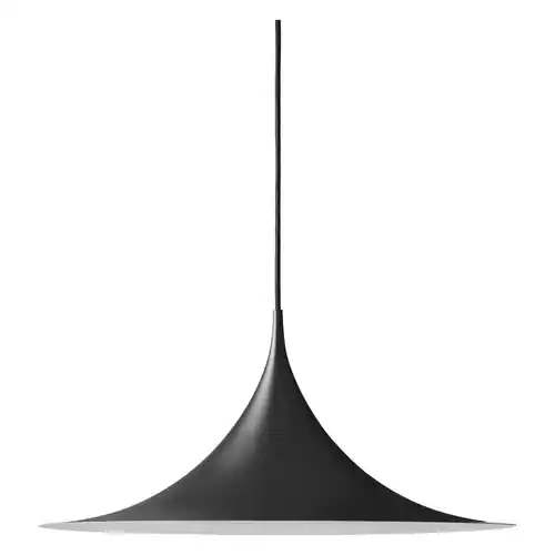 Goedkoop Gubi Semi Hanglamp 47 cm - Zwart