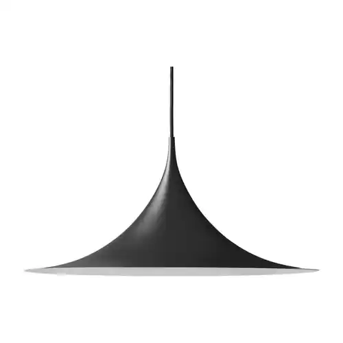 Gubi Semi Hanglamp 60 cm - Zwart Nieuw