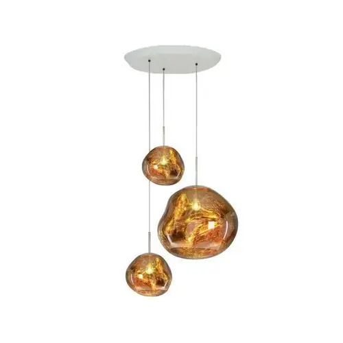 Tom Dixon Melt LED Trio Round Hanglamp - Goud Koopje