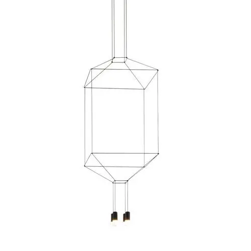 Vibia Wireflow Kroonluchter 0312 - Zwart Beperkte Voorraad