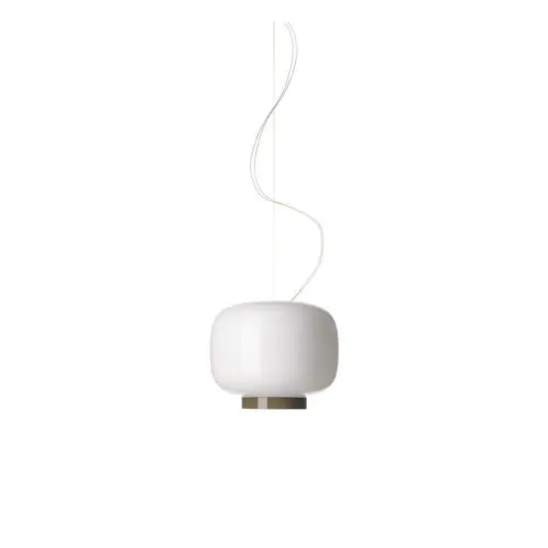 Foscarini Chouchin 3 Reverse Hanglamp - Wit - Grijs Op = Op