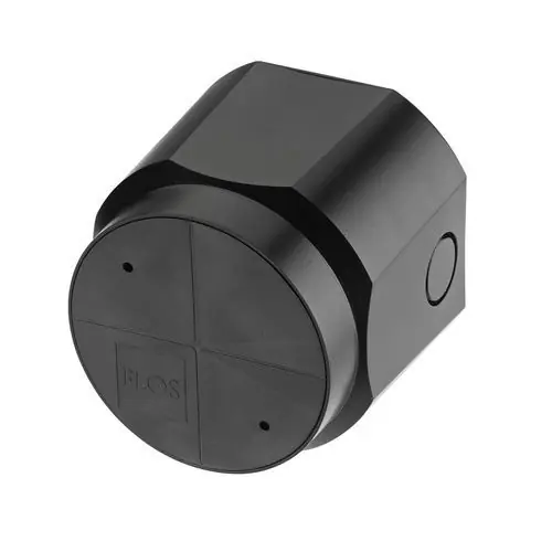 Flos Giano 100 Inbouwhuis beton - Zwart Gratis Retour