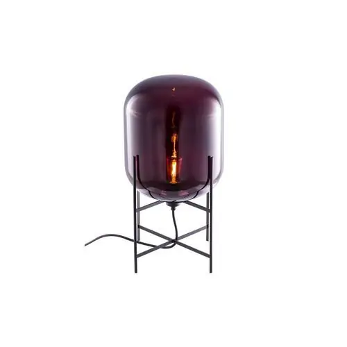 Pulpo Oda Small Vloerlamp - Aubergine - Zwart Snelle Levering