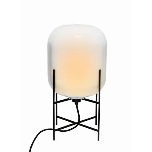 Pulpo Oda Small Vloerlamp - Wit - Zwart Beste Prijs
