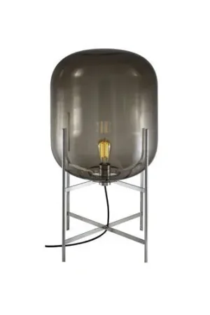 Aanbieding Pulpo Oda Medium Vloerlamp - Grijs - Chroom