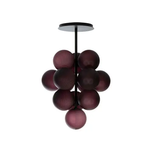 Actieprijs Pulpo Stellar Grape Hanglamp - Aubergine - Zwart