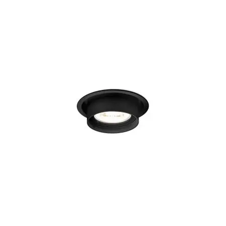 Wever Ducre Rini Sneak IP44 1.0 PAR16 Spot - Zwart Korting
