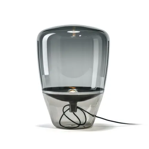 Brokis Balloon Small Tafellamp - Zwart - Rookgrijs Nieuw
