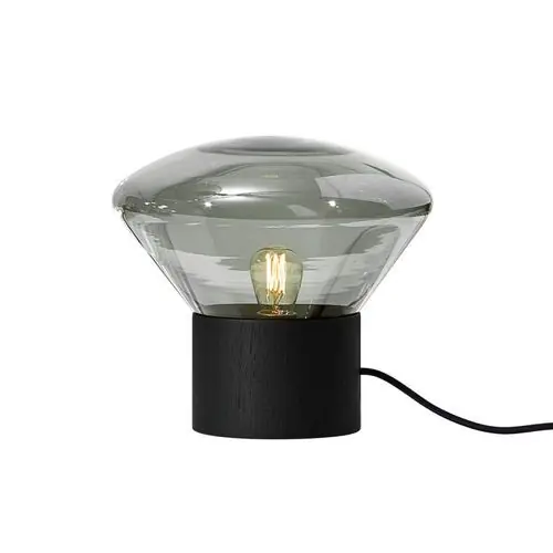 Weekendaanbieding Brokis Muffin Small Tafellamp - Zwart - Rookgrijs
