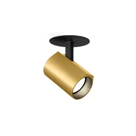 Wever Ducre Ceno 1.0 Spot - Zwart - Goud Exclusieve Aanbieding