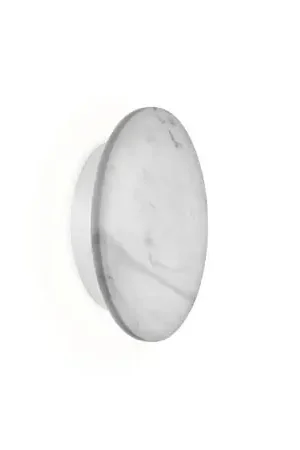 Wever Ducre Miles Round 2.0 Wandlamp - Wit Marmer Premium
