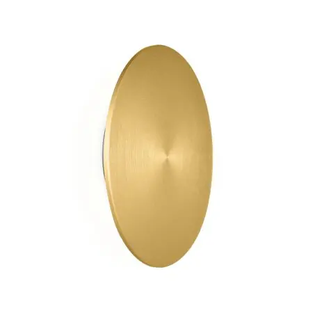 Wever Ducre Miles Round 3.0 Wandlamp - Goud Lage Prijs