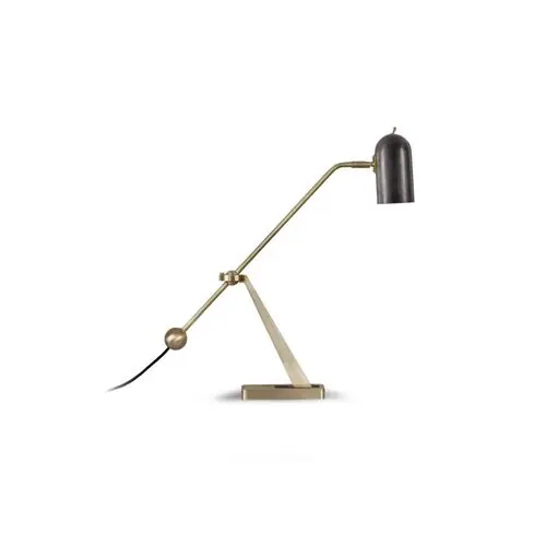 Bert Frank Stasis Tafellamp - Messing - Brons Korting