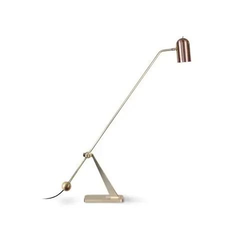 Lage Kosten Bert Frank Stasis Vloerlamp - Messing - Koper