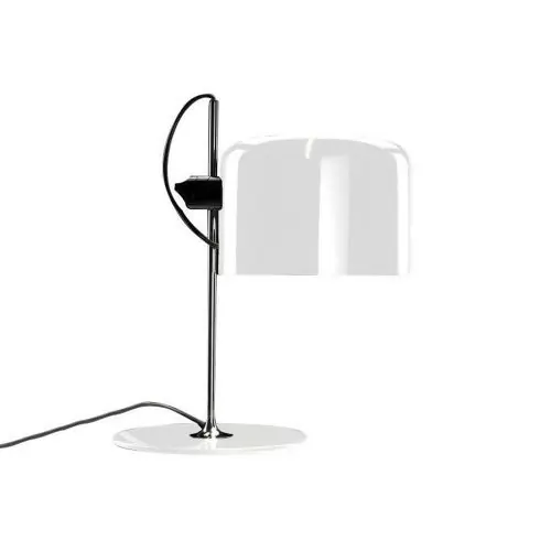 Oluce Coupe Tafellamp - Wit Gecertificeerd