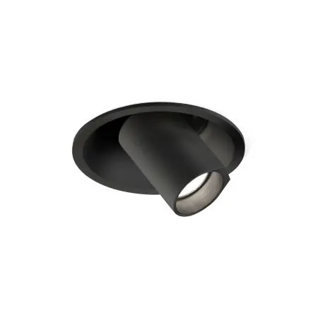 Wever Ducre Bliek Round Petit 1.0 Spot - Zwart Bestseller
