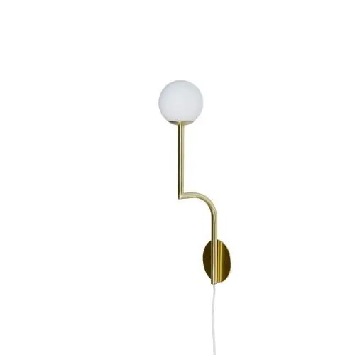 Meest Verkocht Pholc Mobil 46 Wandlamp Fixed - Messing