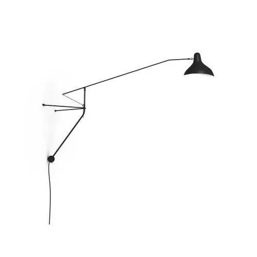 DCW Editions Mantis BS2 Wandlamp - Zwart Weekendaanbieding