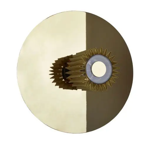 Favoriet DCW Editions In the Sun Wandlamp 380 - Goud - Goud