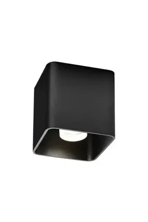 Wever Ducre Docus 1.0 LED Opbouwspot - Zwart - 3000K Must-Have