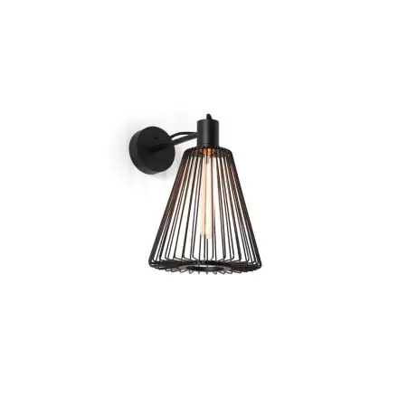 Wever Ducre Wiro Cone 1.0 Wandlamp - Zwart Lage Prijs