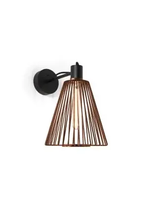 Wever Ducre Wiro Cone 1.0 Wandlamp - Roest Exclusieve Aanbieding
