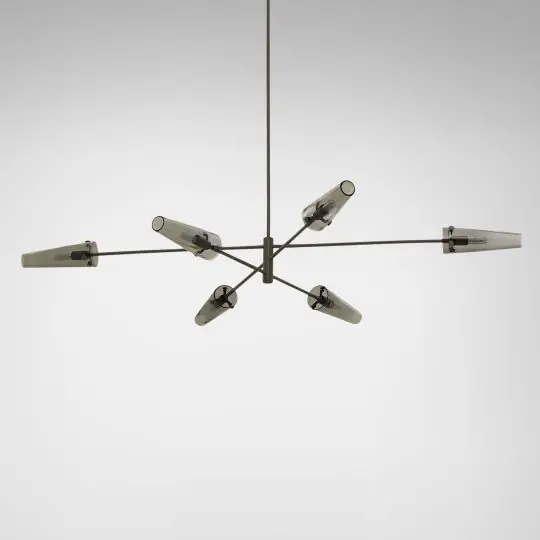 CTO Lighting Axis Six Hanglamp - Brons Seizoensaanbieding