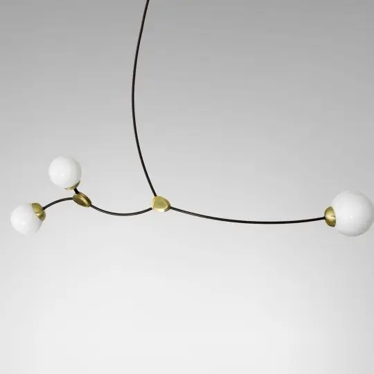 Exclusieve Aanbieding CTO Lighting Ivy 3 Hanglamp - Opaalwit