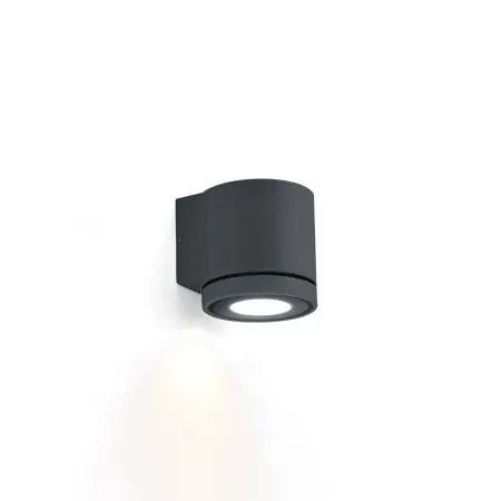 Korting Wever Ducre Tube Wall 1.0 PAR16 Wandlamp - Donkergrijs