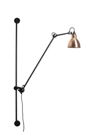 Aanbieding DCW Editions Lampe Gras N214 Round Wandlamp - Ruw koper