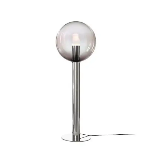 Meest Verkocht Bomma Phenomena Vloerlamp - Large Ball - Gerookt - Zilver