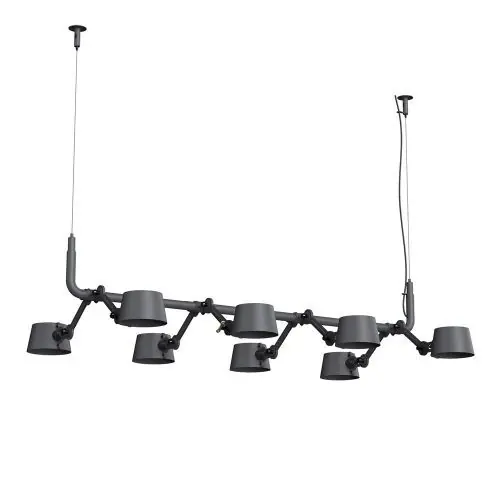 Tonone Bolt 8-pack Pendant Hanglamp - Donkergrijs Goedkoop