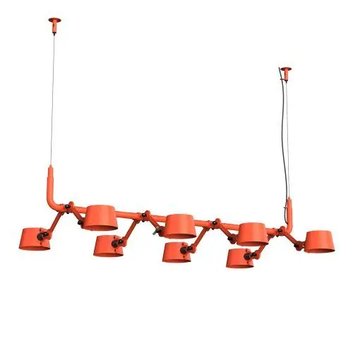 Tonone Bolt 8-pack Pendant Hanglamp - Oranje Alleen Vandaag