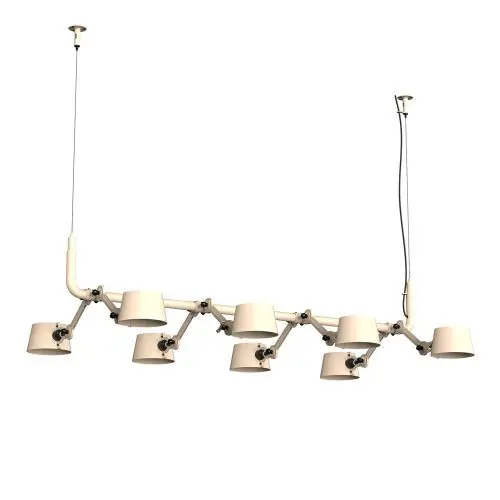Direct Beschikbaar Tonone Bolt 8-pack Pendant Hanglamp - Creme Wit