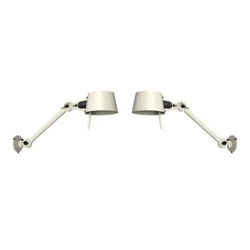 Alleen Vandaag Tonone Bolt Bed Sidefit met stekker Wandlamp Set van 2 - Lichtgrijs