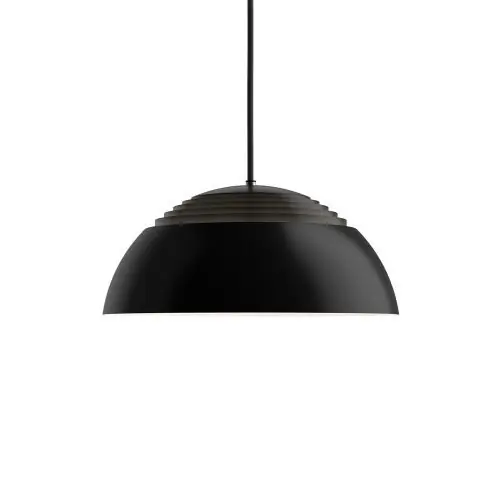 Louis Poulsen AJ Royal 370 V2 2700K Dali Hanglamp - Zwart Beperkt Aanbod
