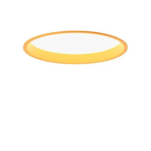 Koopje Louis Poulsen Circle Recessed 260 Plafondlamp - 3000K Opaal Dali - Geel