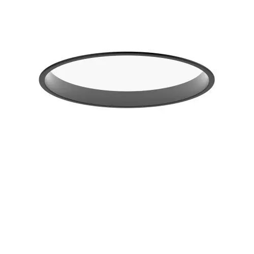 Must-Have Louis Poulsen Circle Recessed 450 Plafondlamp - 3000K Opaal Dali - Zwart