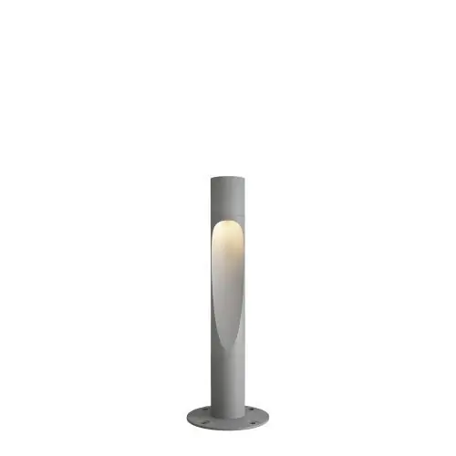 Seizoensaanbieding Louis Poulsen Flindt Bollard 800 Vloerlamp - 3000K Vloerplaat - geaard - Aluminium