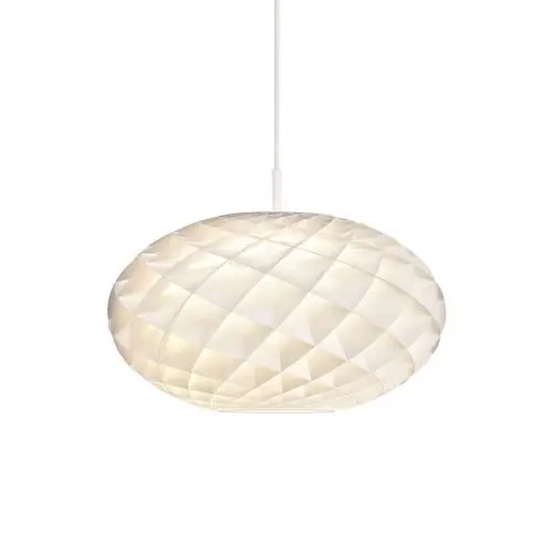 Laatste Versie Louis Poulsen Patera Oval 500 Hanglamp - 3000K Dali - Wit