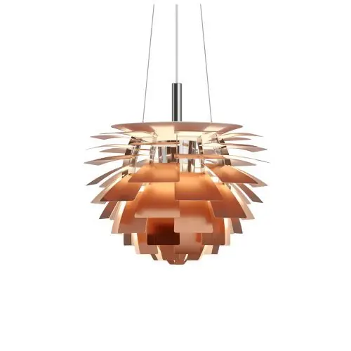 Veilige Betaling Louis Poulsen PH Artichoke 480 Hanglamp 3000K-1800K Dali - Koper
