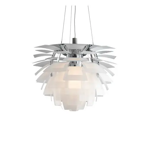 Express Levering Louis Poulsen PH Artichoke 720 Glass Hanglamp - 3000K Dali - ext. driver - Wit