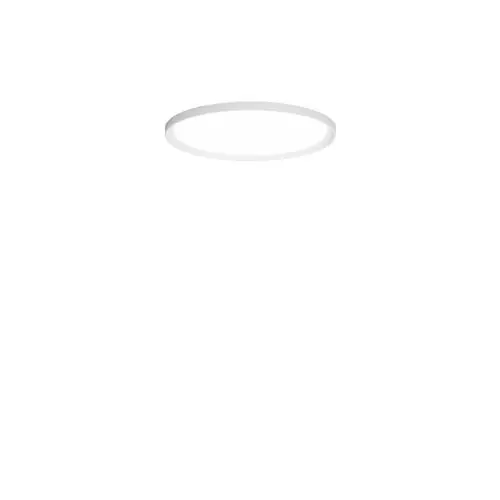 Speciale Aanbieding Louis Poulsen Slim Round 250 Recessed Plafondlamp - Kelvin instelbaar 1232lm Dali - Opal - Wit