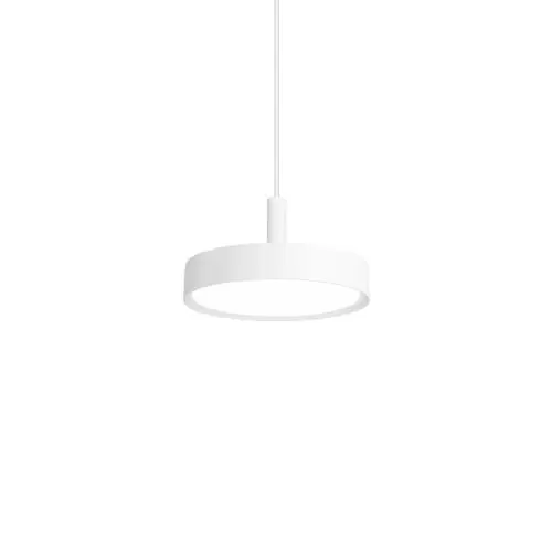 Louis Poulsen Slim Round 250 Suspended Hanglamp - Kelvin instelbaar 1232lm Dali - Opal - Wit Populair