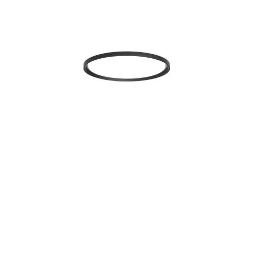 Louis Poulsen Slim Round 250 Recessed Plafondlamp - 3000K 1089lm Dali - Opal - Zwart Koop Vandaag